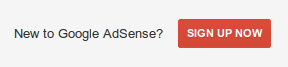 Google AdSense Signup Button