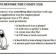 Life Before Computers